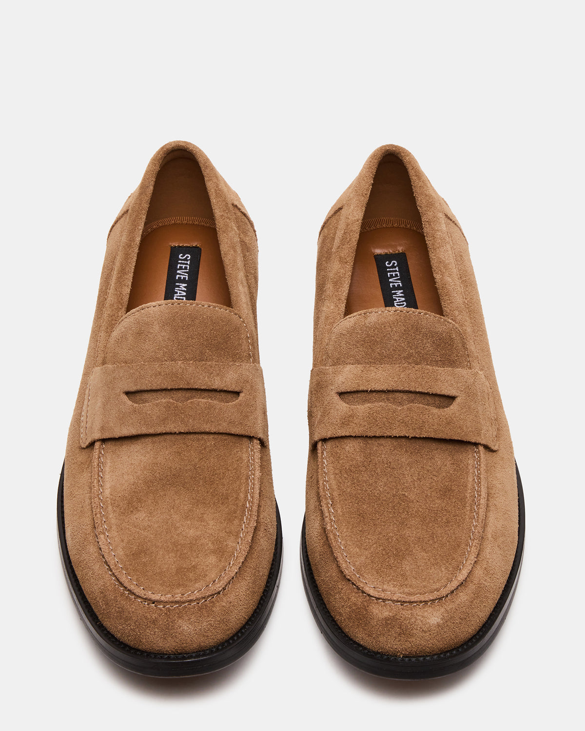 NATAN Taupe Suede Slip-On Dress Men's Loafer - Steve Madden