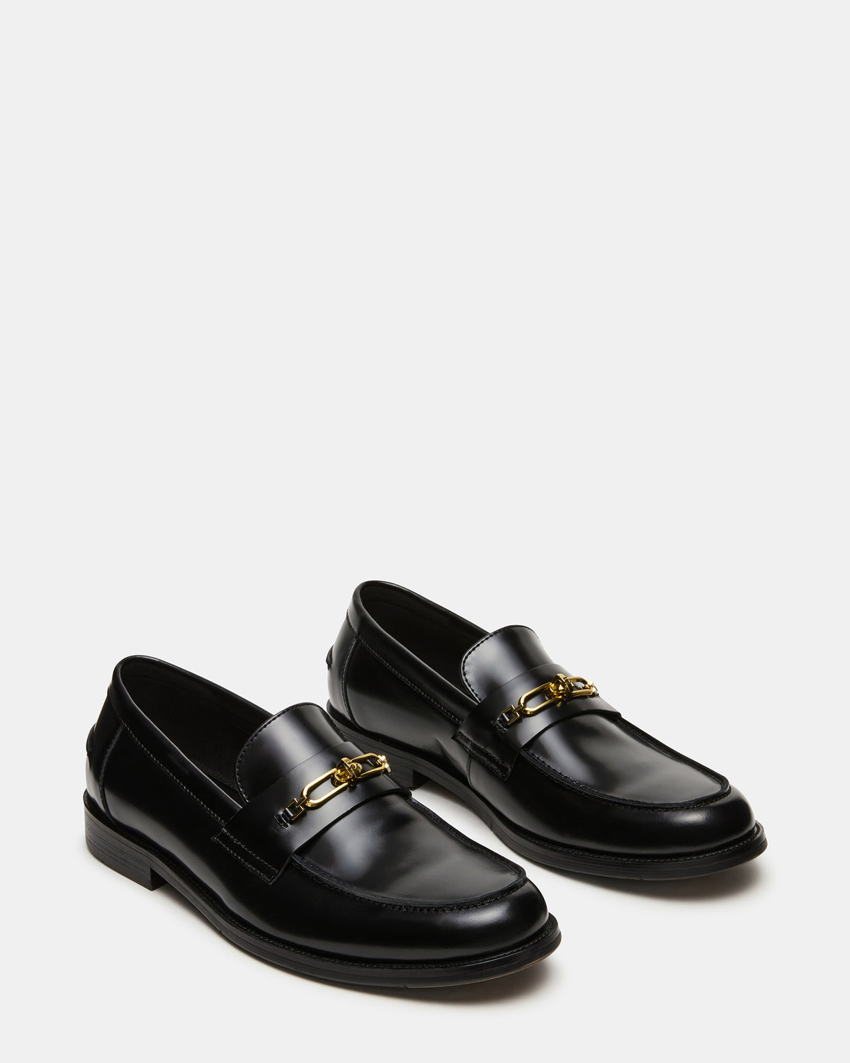NEVINN Black Slip-On Dress Men's Loafer - Steve Madden