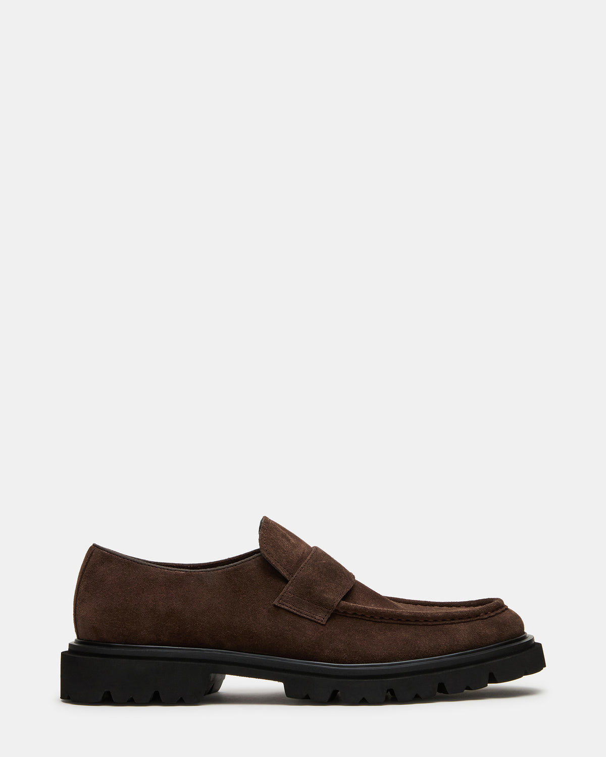 RADKIN Brown Suede Slip-On Dress Men's Loafer - Steve Madden