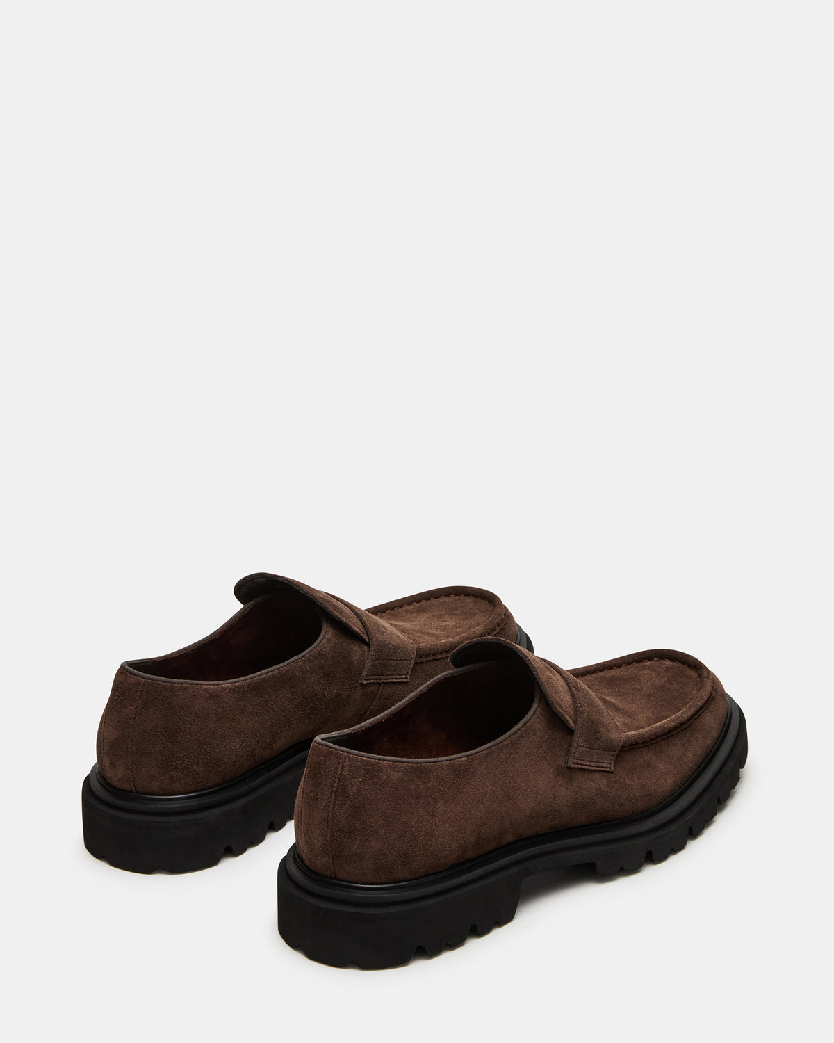 RADKIN Brown Suede Slip-On Dress Men's Loafer - Steve Madden