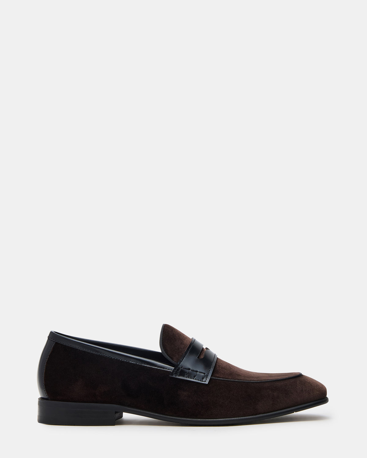 YARDLY Brown Velvet Slip-On Men's Dress Loafer - Steve Madden