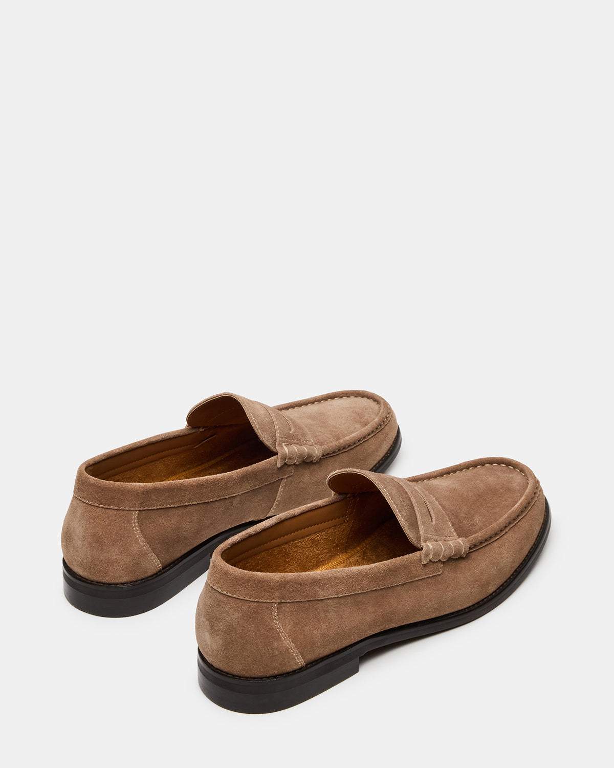 HUCKLE Taupe Suede Slip-On Men's Loafer - Steve Madden