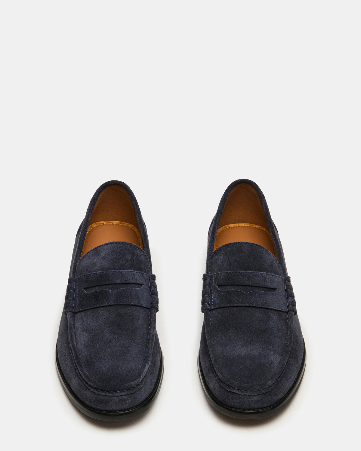 HUCKLE Navy Suede Slip-On Men's Loafer - Steve Madden