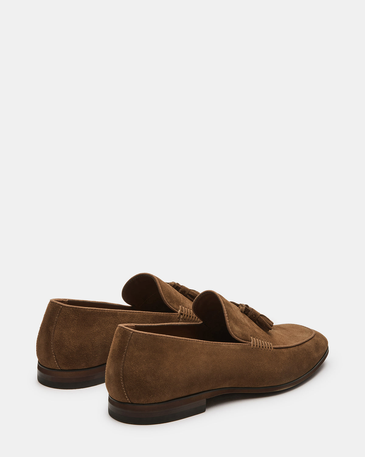 ONDRE Tan Suede Tassel Slip-On Men's Loafer - Steve Madden