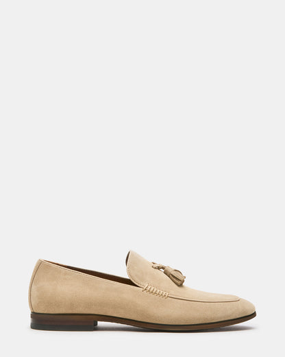 ONDRE Sand Suede Tassel Slip-On Men's Loafer - Steve Madden