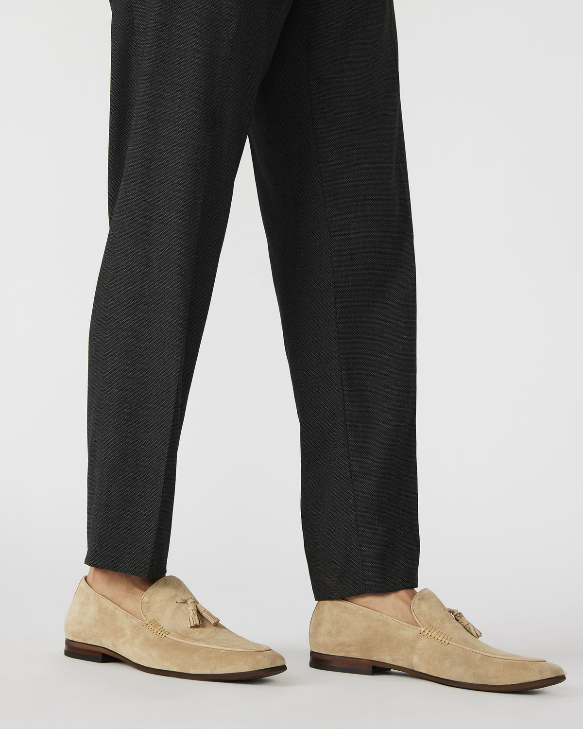 ONDRE Sand Suede Tassel Slip-On Men's Loafer - Steve Madden