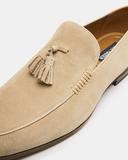 ONDRE Sand Suede Tassel Slip-On Men's Loafer - Steve Madden