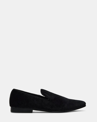 LAIGHT Black Velvet Men's Dress Shoes - Steve Madden