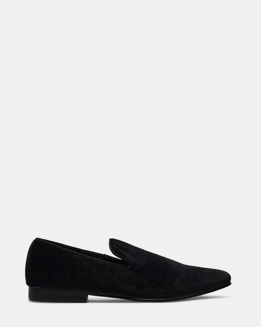 LAIGHT Black Velvet Men's Dress Shoes - Steve Madden