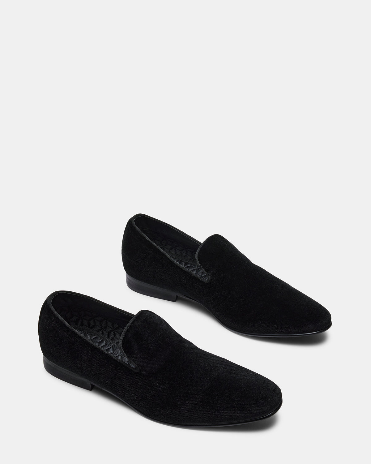 LAIGHT Black Velvet Men's Dress Shoes - Steve Madden
