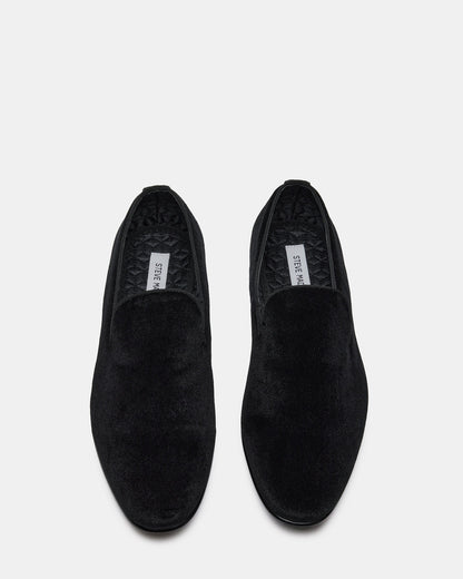 LAIGHT Black Velvet Men's Dress Shoes - Steve Madden