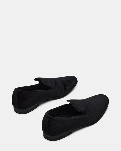 LAIGHT Black Velvet Men's Dress Shoes - Steve Madden