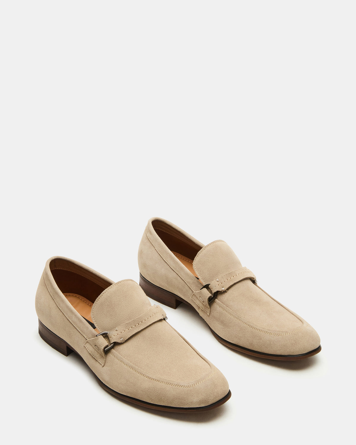 HEROLF Sand Suede Square-Toe Slip-On Men's Loafer - Steve Madden