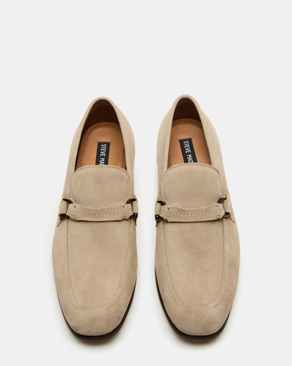 HEROLF Sand Suede Square-Toe Slip-On Men's Loafer - Steve Madden