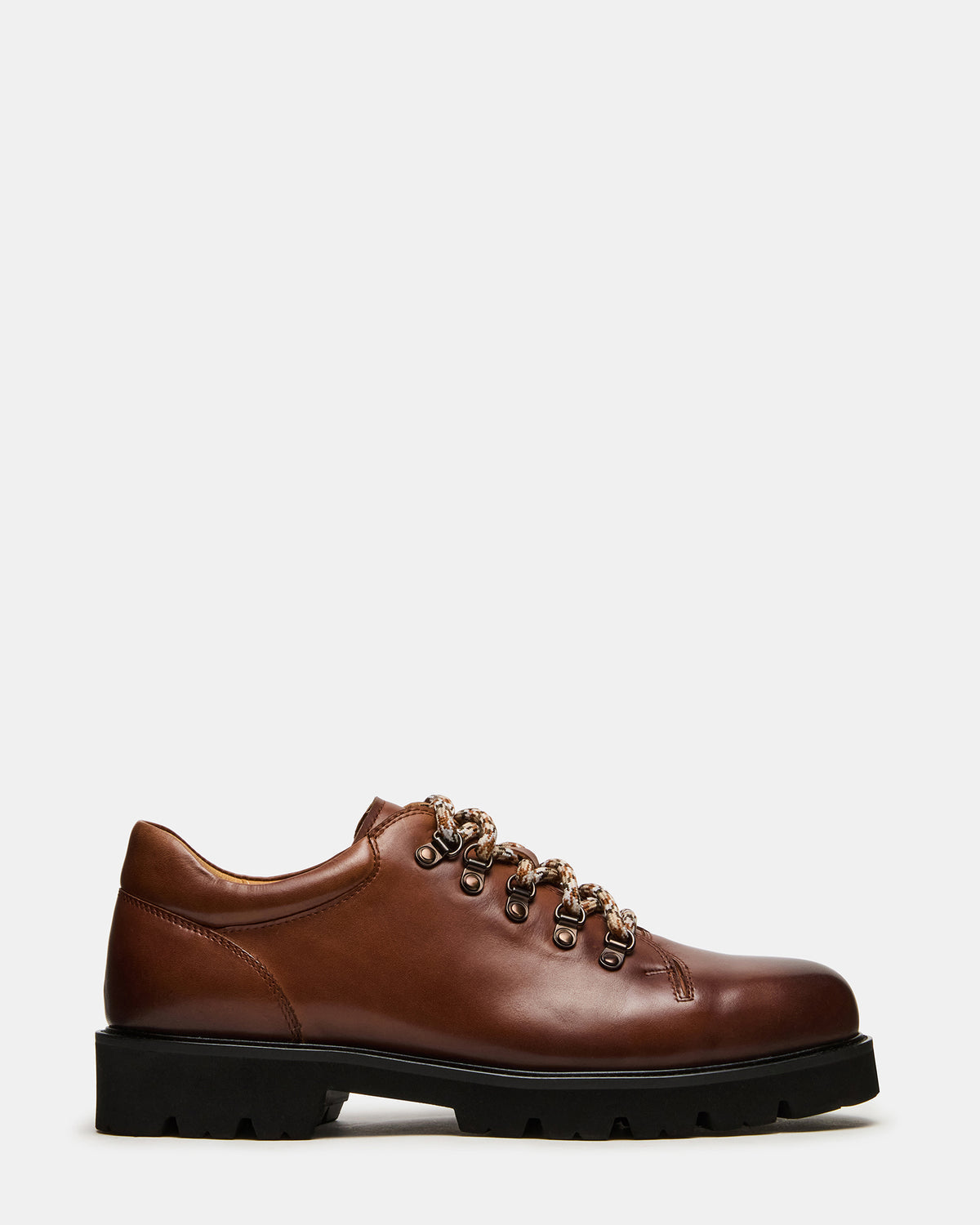 TURBO Dark Tan Lace-Up Dress Shoe - Steve Madden