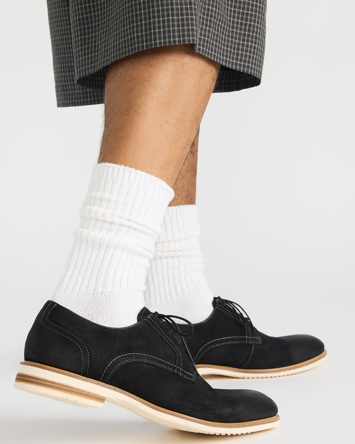 ALVAREZ Black Nubuck Lace-Up Men's Dress Shoe - Steve Madden