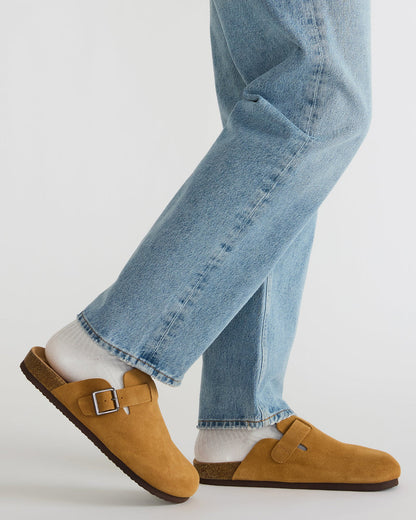 WILDERR Chestnut Suede Slip-On Men's Casual Clog - Steve Madden
