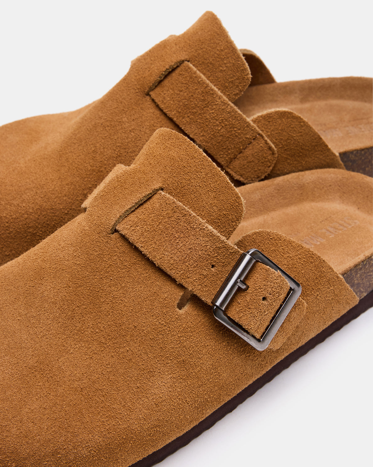 WILDERR Chestnut Suede Slip-On Men's Casual Clog - Steve Madden