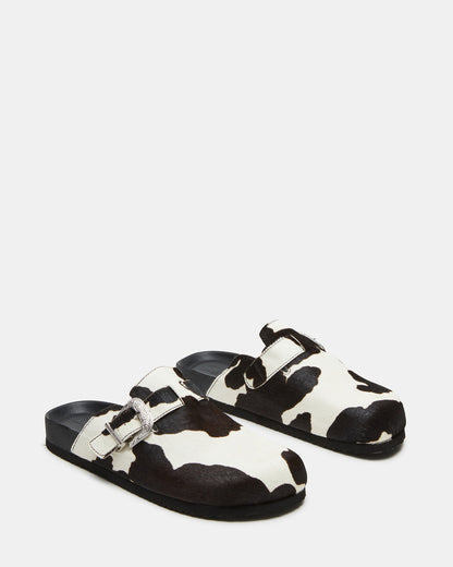 WOOLY Black Multi Slip-On Men's Casual Clog - Steve Madden