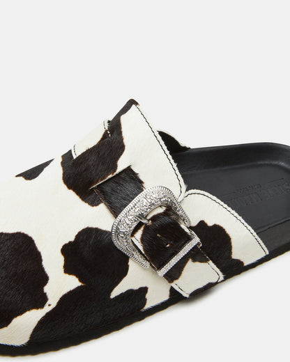 WOOLY Black Multi Slip-On Men's Casual Clog - Steve Madden