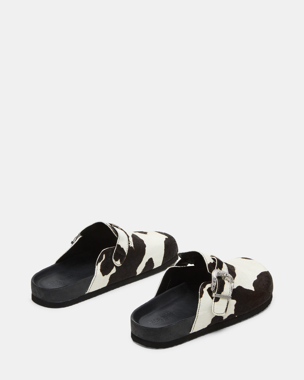 WOOLY Black Multi Slip-On Men's Casual Clog - Steve Madden