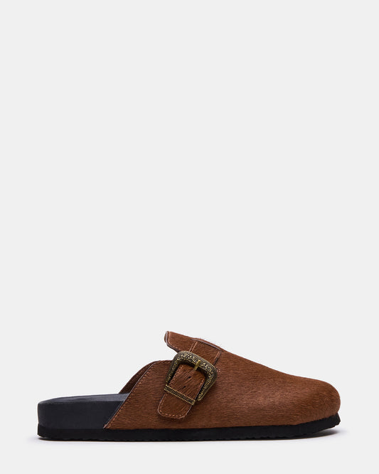 WOOLY Chestnut Slip-On Men's Casual Clog - Steve Madden