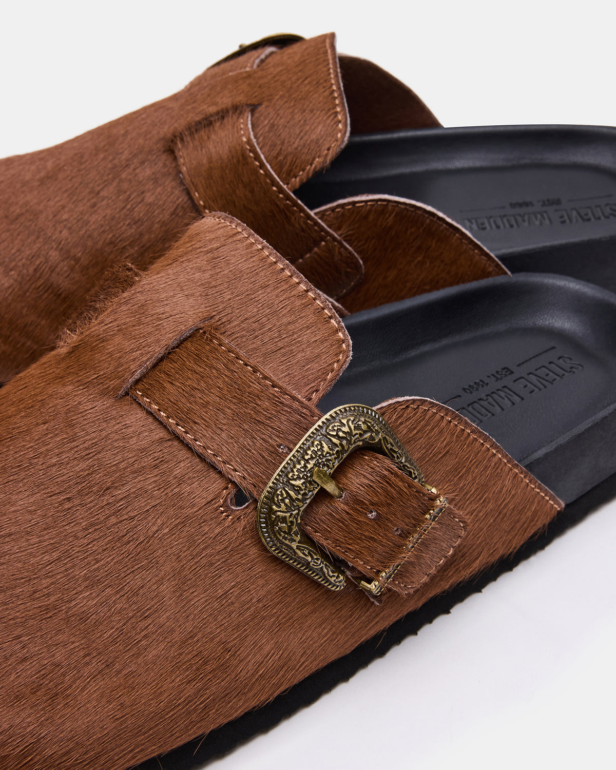 WOOLY Chestnut Slip-On Men's Casual Clog - Steve Madden