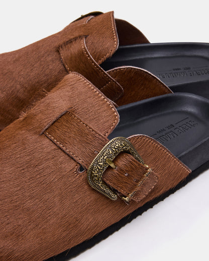 WOOLY Chestnut Slip-On Men's Casual Clog - Steve Madden