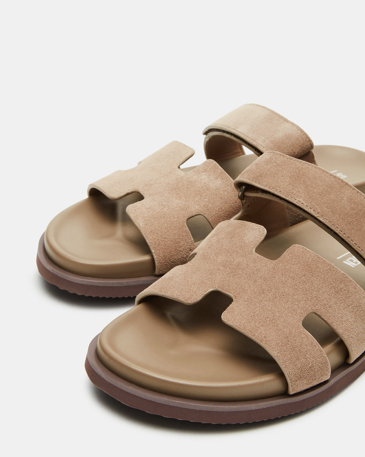 MAIVEN Taupe Suede Men's Fisherman Sandal - Steve Madden