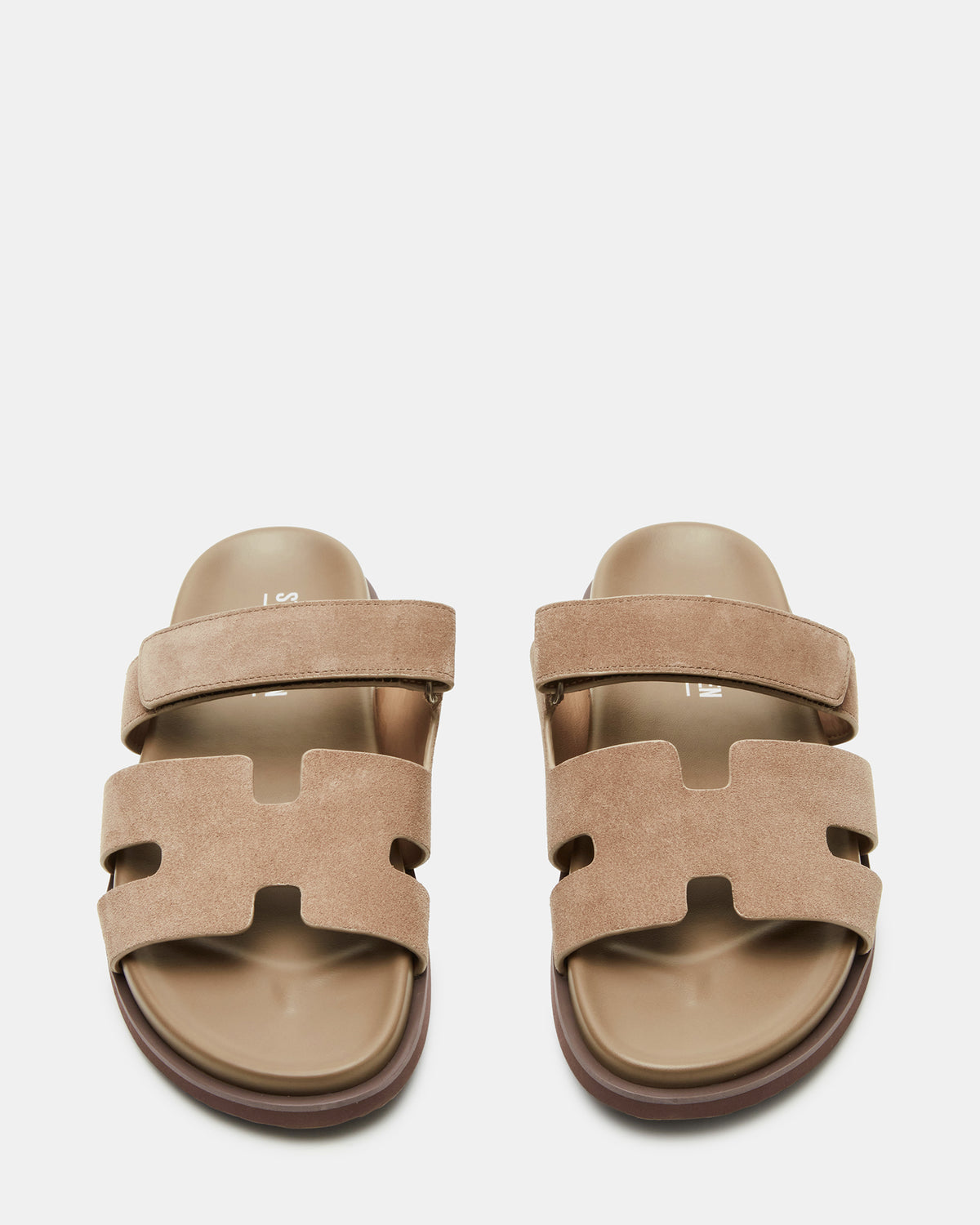 MAIVEN Taupe Suede Men's Fisherman Sandal - Steve Madden