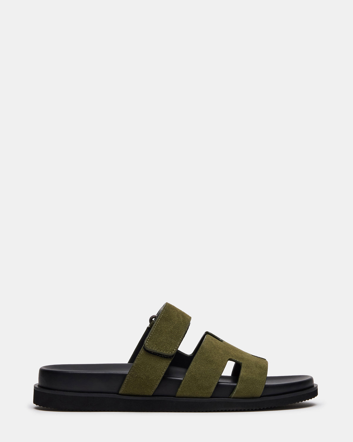 MAIVEN Green Suede Fisherman Men's Sandal - Steve Madden