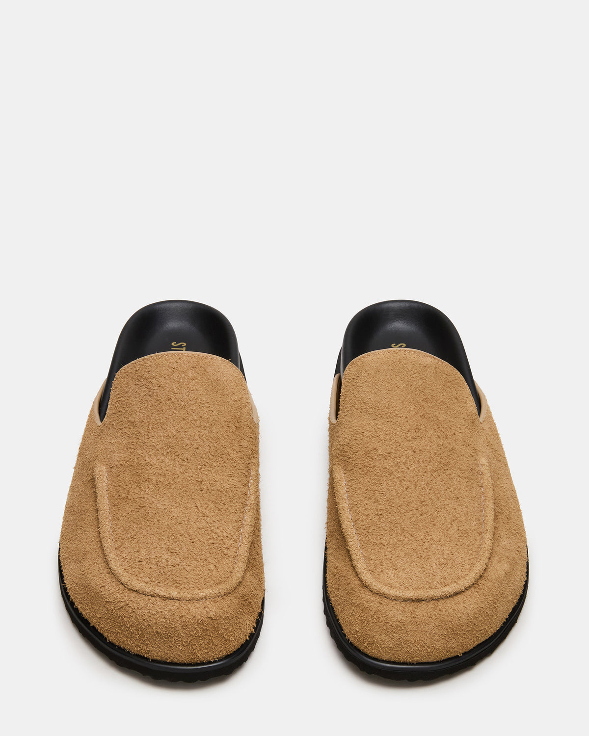 LUCIO Tan Suede Slip-On Men's Casual Clog - Steve Madden