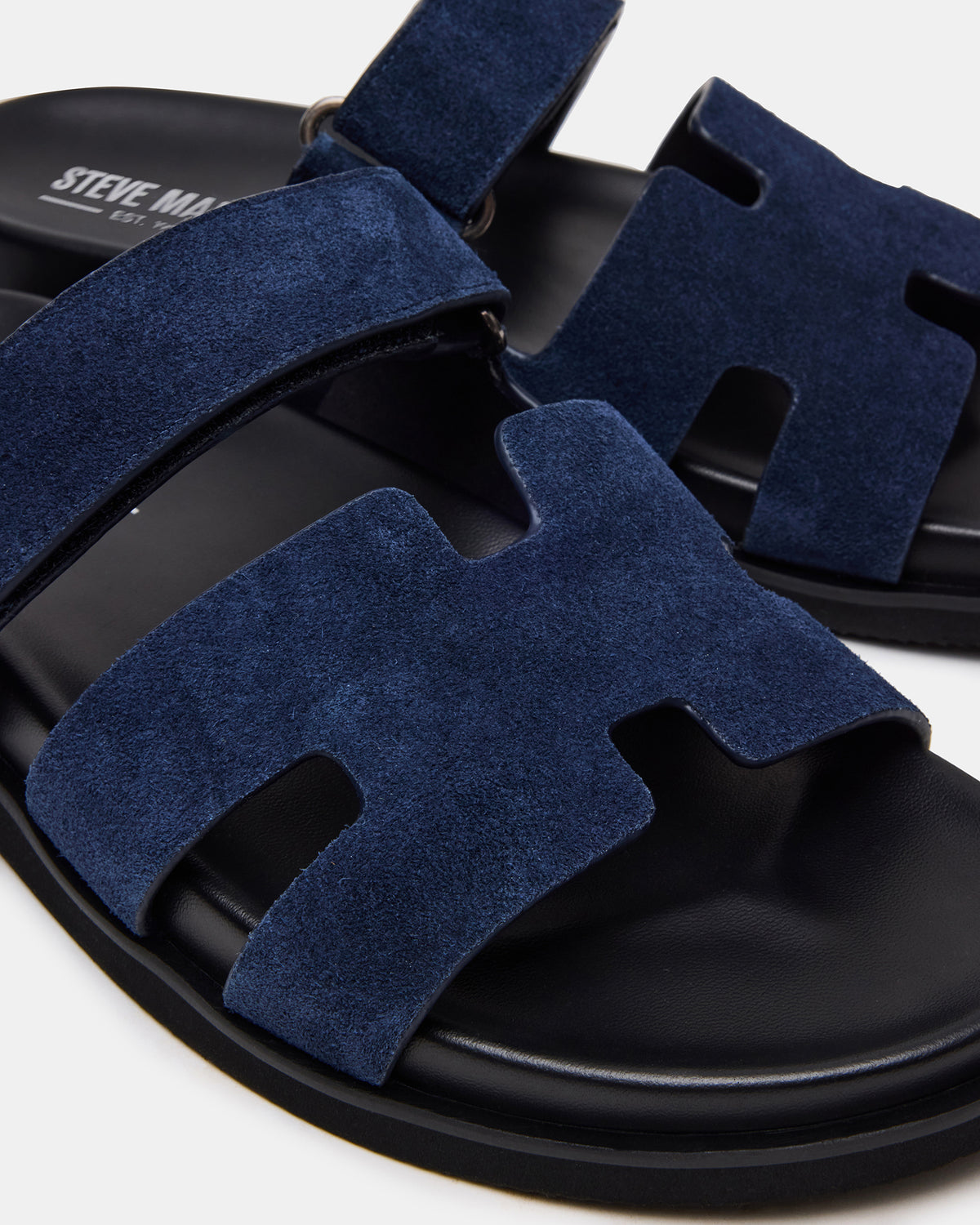 MAIVEN Navy Suede Fisherman Men's Sandal - Steve Madden