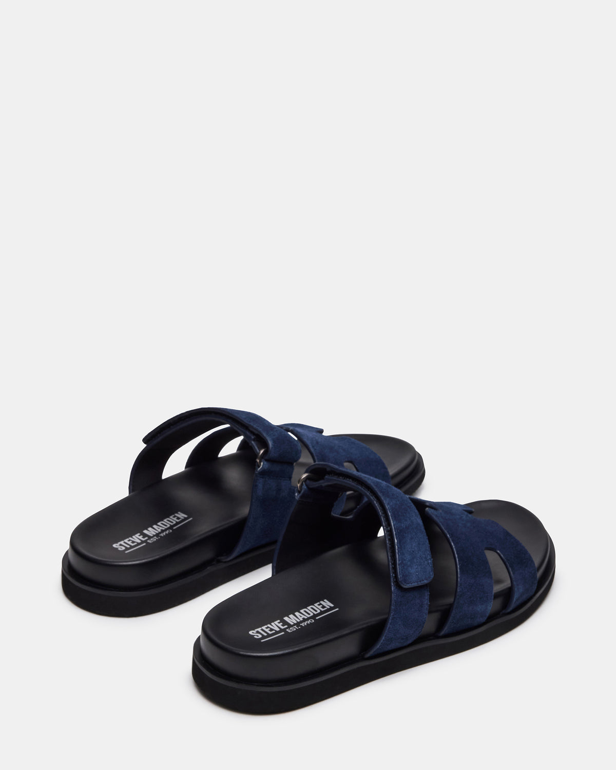 MAIVEN Navy Suede Fisherman Men's Sandal - Steve Madden