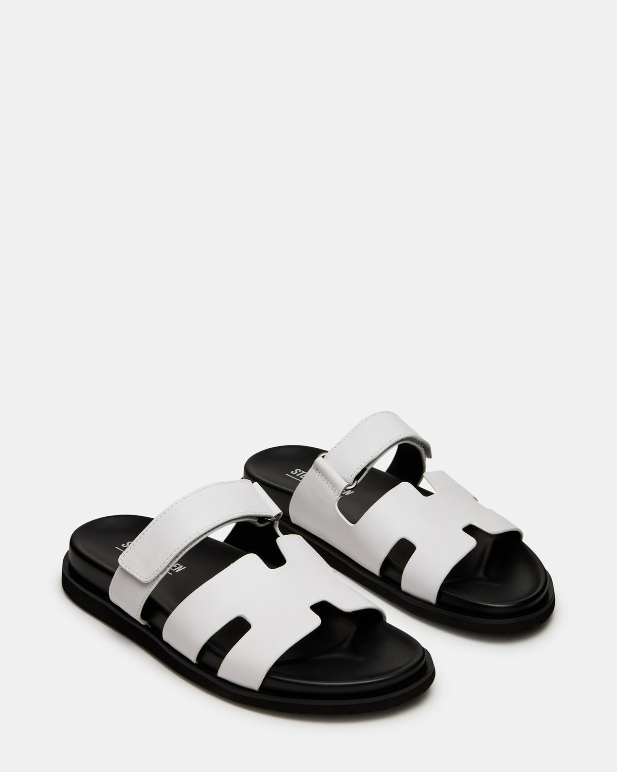 MAIVEN White Fisherman Men's Sandal - Steve Madden