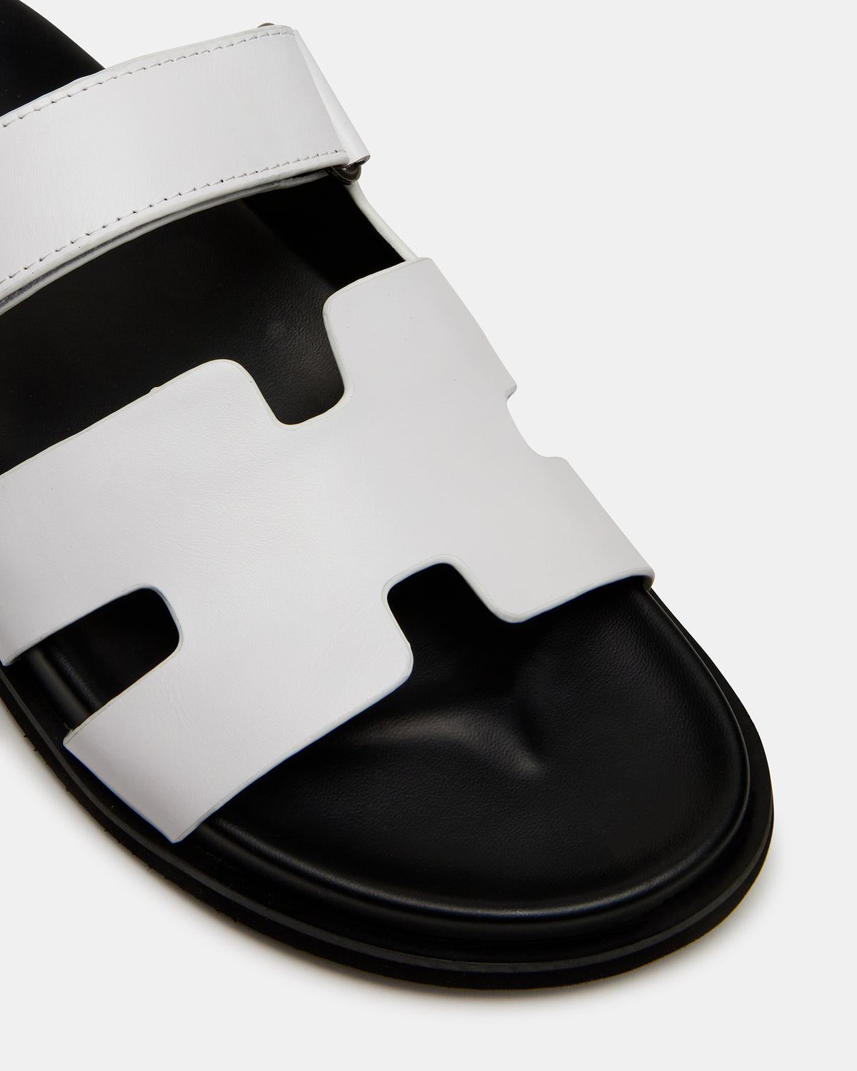 MAIVEN White Fisherman Men's Sandal - Steve Madden