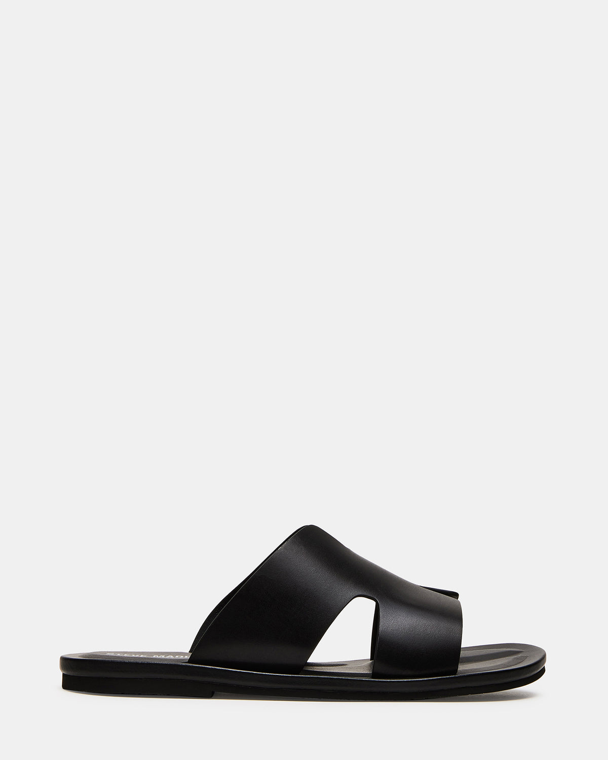 SPLASH Tan Leather Men's Flat Slip-On Sandal - Steve Madden