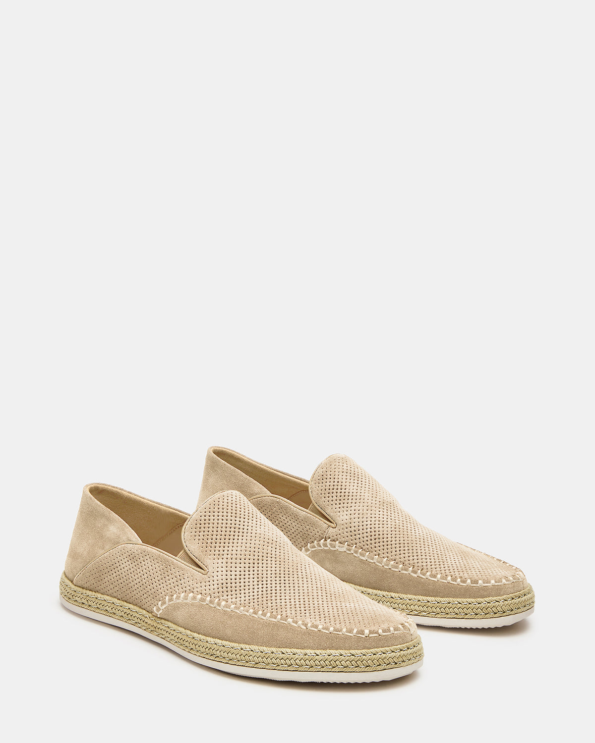CAYDENN Off-White Slip-On Espadrille Men's Casual Loafer - Steve Madden