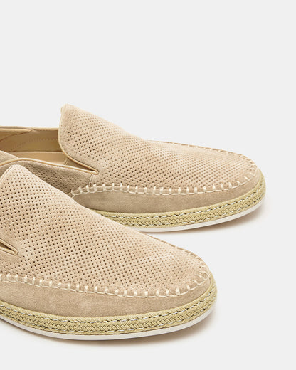 CAYDENN Off-White Slip-On Espadrille Men's Casual Loafer - Steve Madden