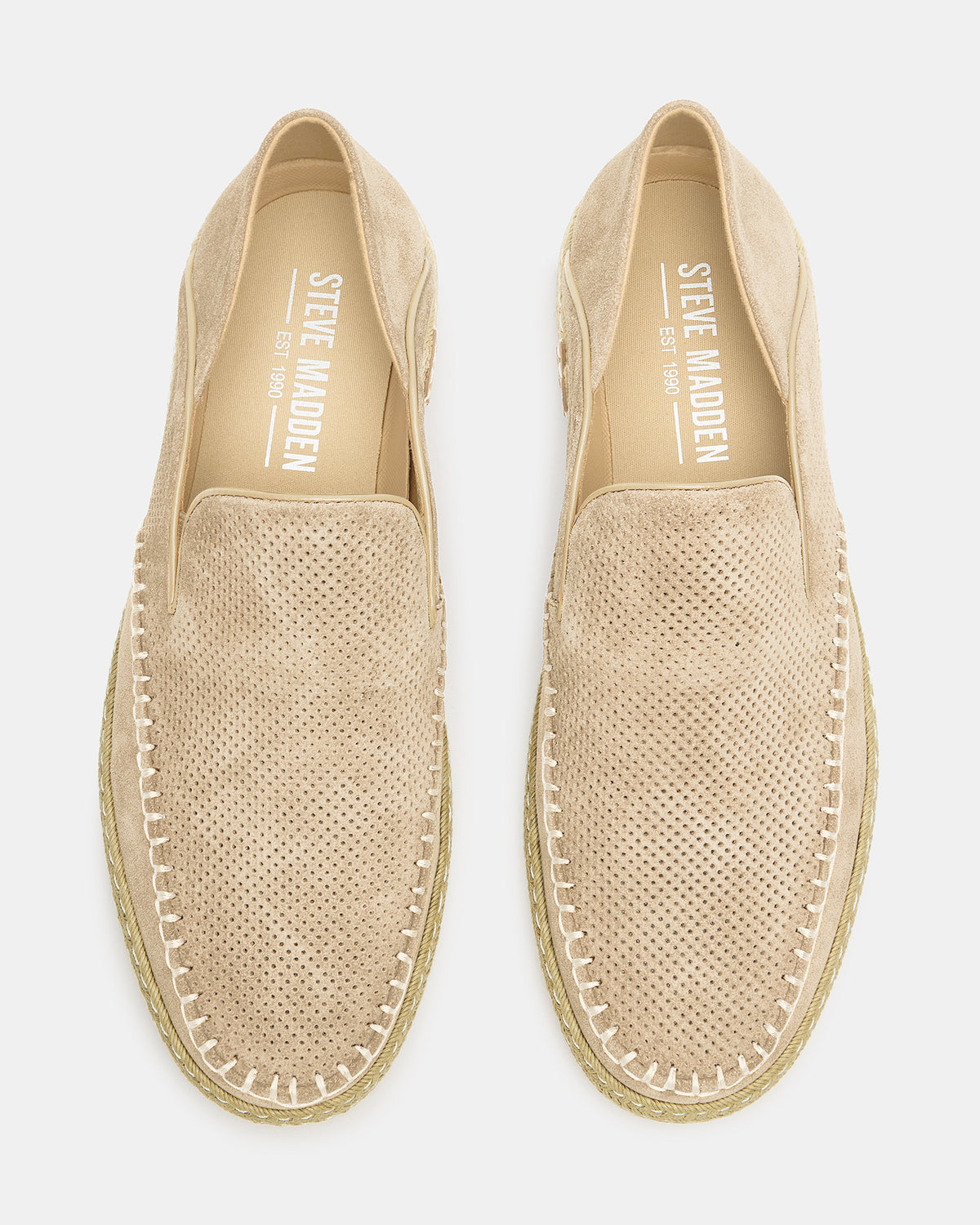 CAYDENN Off-White Slip-On Espadrille Men's Casual Loafer - Steve Madden