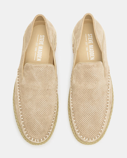 CAYDENN Off-White Slip-On Espadrille Men's Casual Loafer - Steve Madden