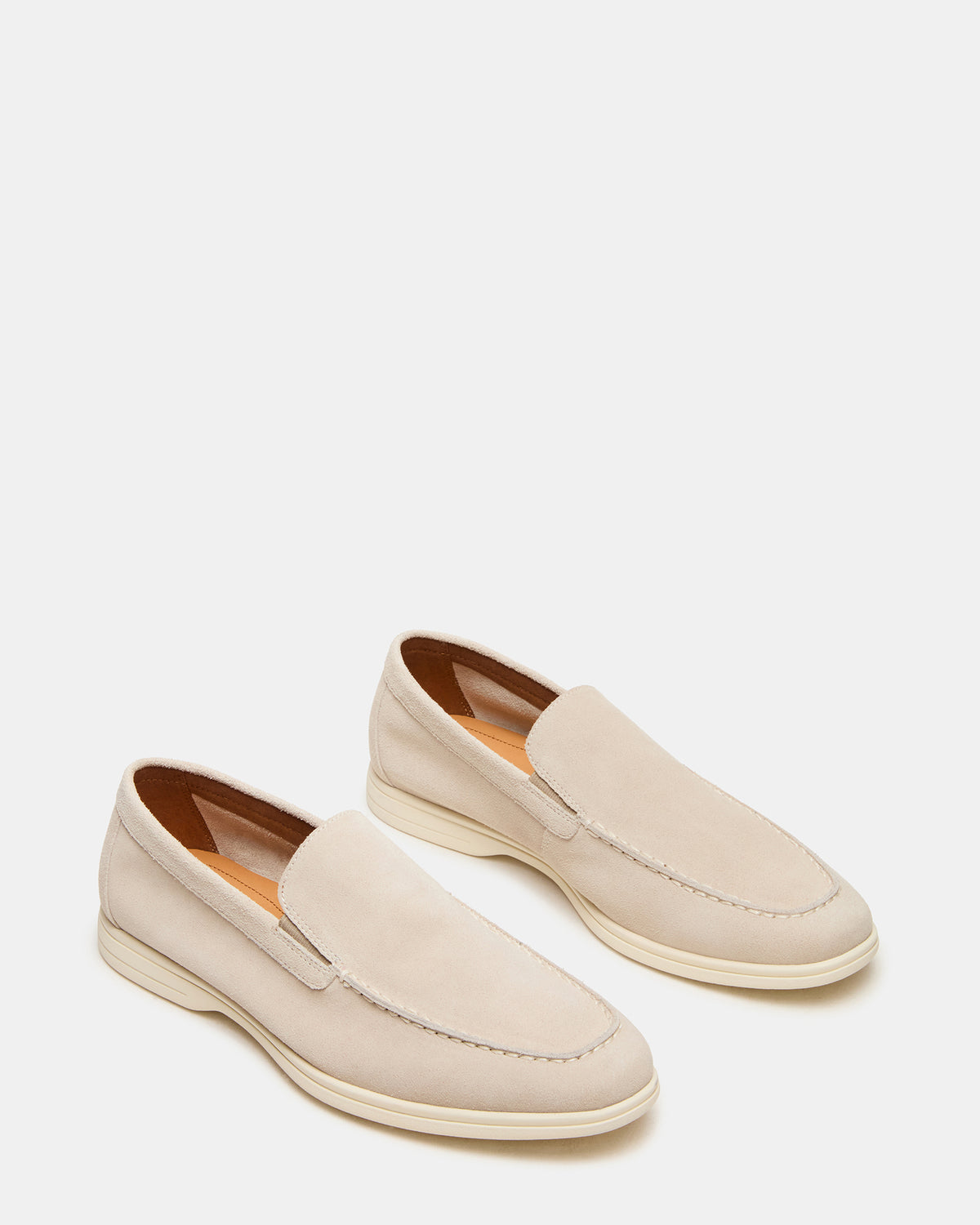 LINUX Beige Suede Slip-On Men's Casual - Steve Madden