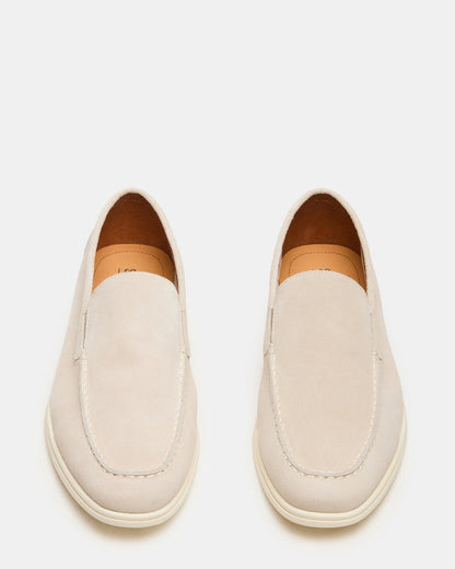 LINUX Beige Suede Slip-On Men's Casual - Steve Madden