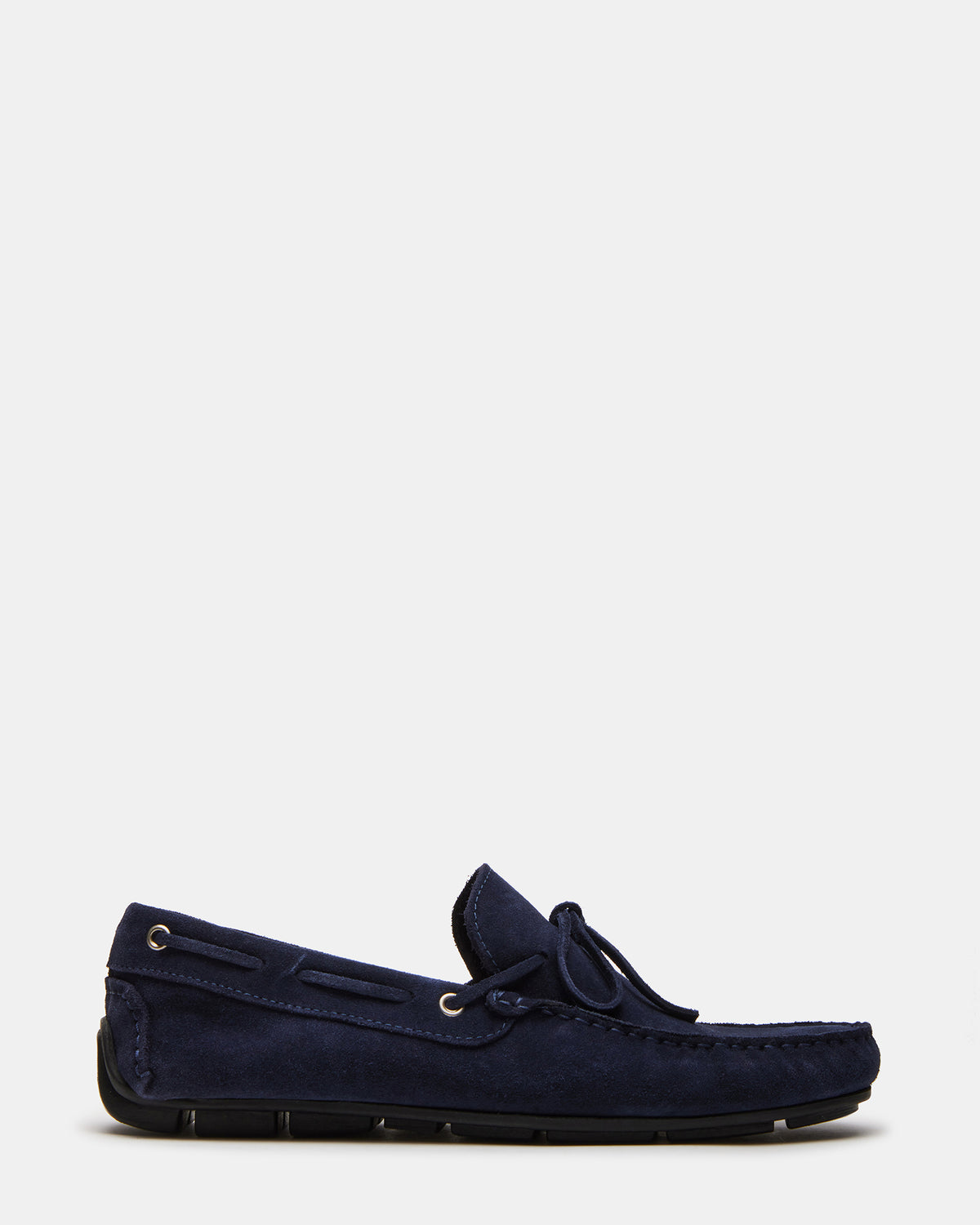 AMALFI Navy Suede Slip-On Men's Casual Loafer - Steve Madden