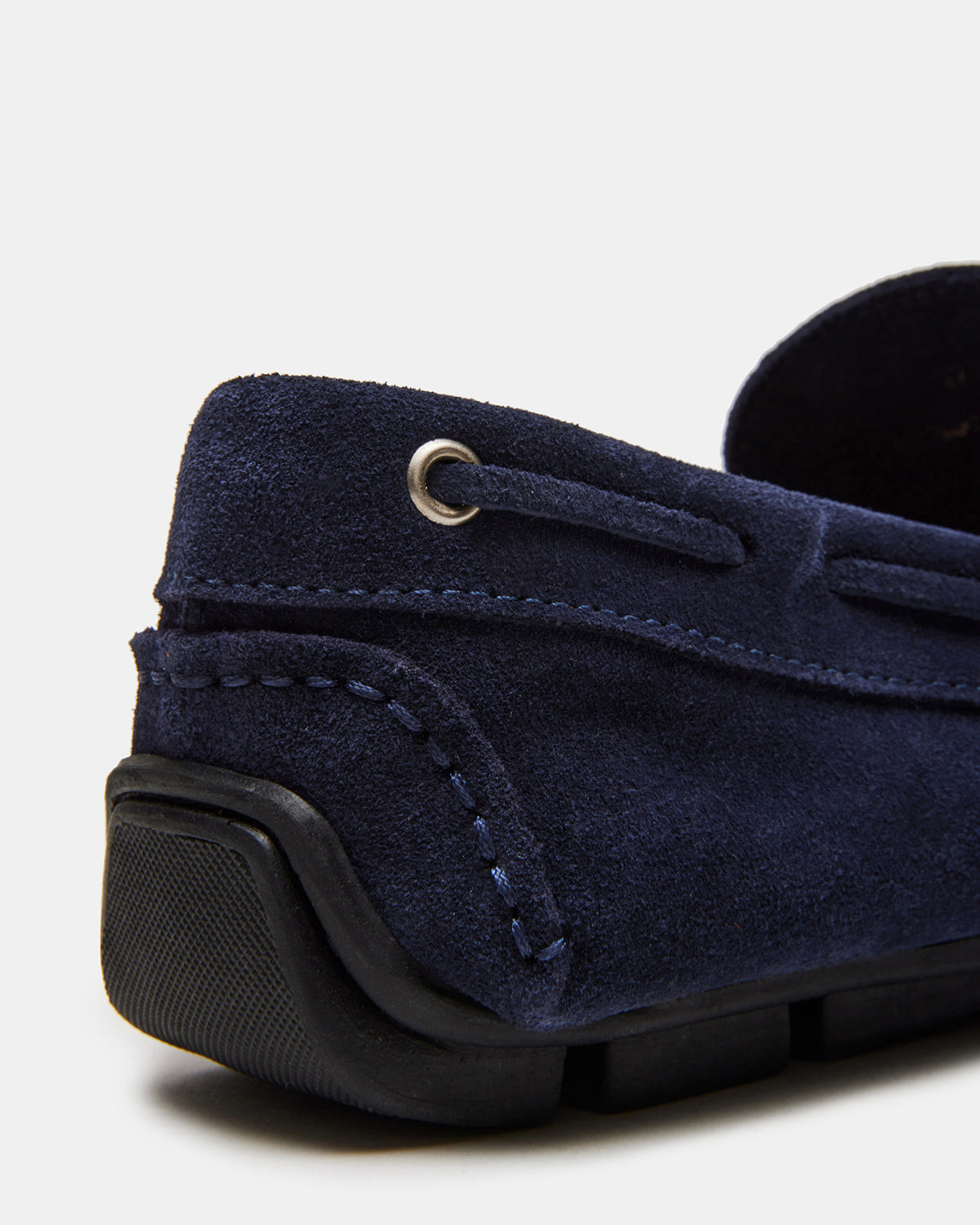 AMALFI Navy Suede Slip-On Men's Casual Loafer - Steve Madden
