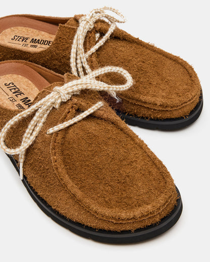 SAILOR Tan Slip-On Laces Footbed Men's Casual Shoe - Steve Madden