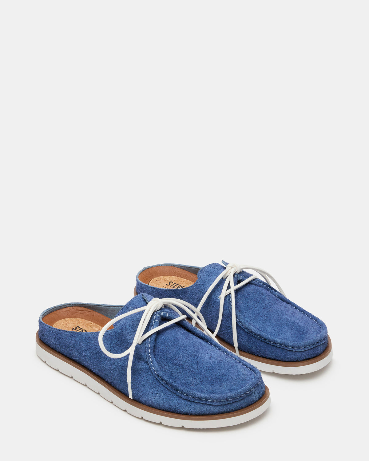 SAILOR Blue Slip-On Laces Footbed Men's Casual Shoe - Steve Madden