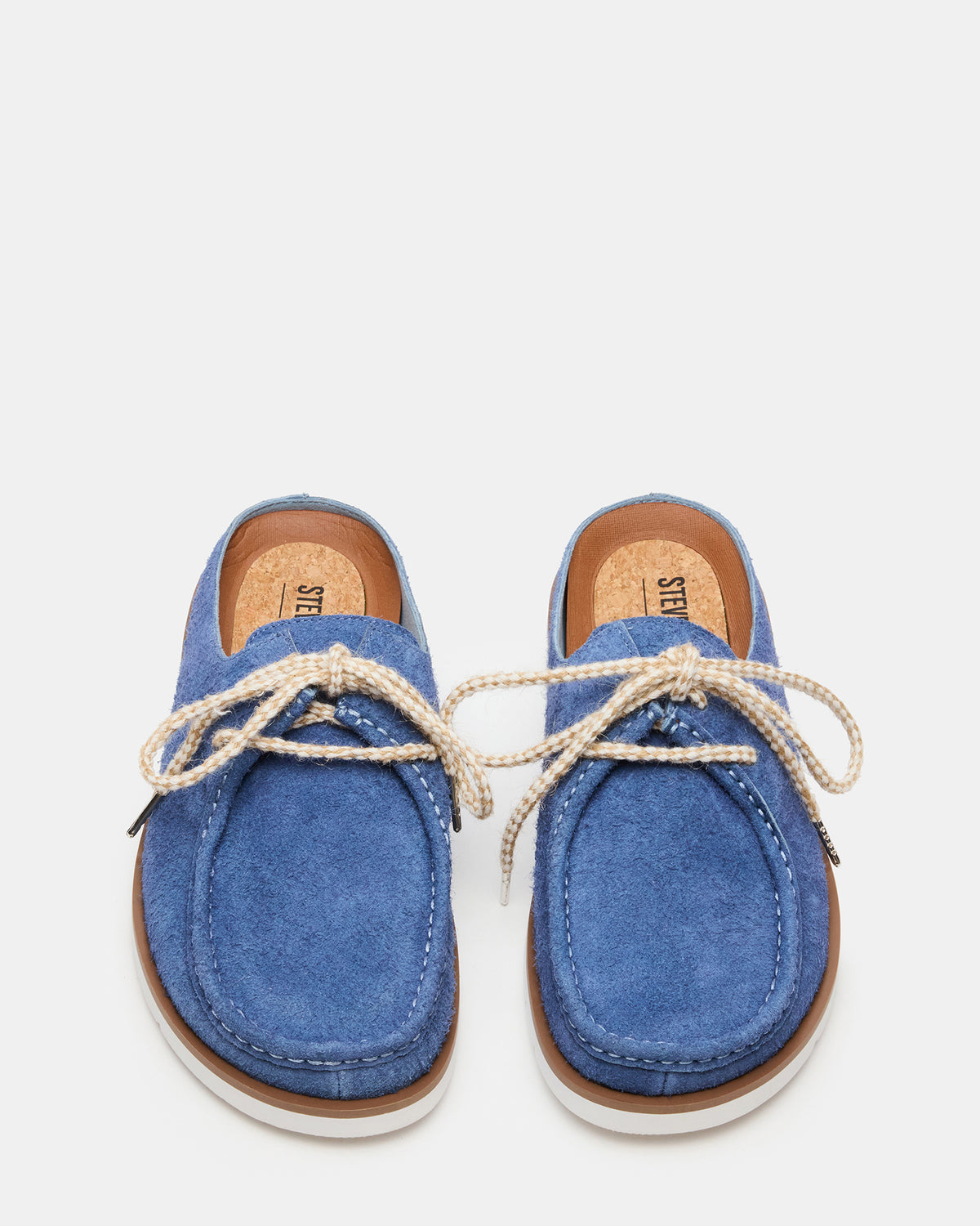 SAILOR Blue Slip-On Laces Footbed Men's Casual Shoe - Steve Madden