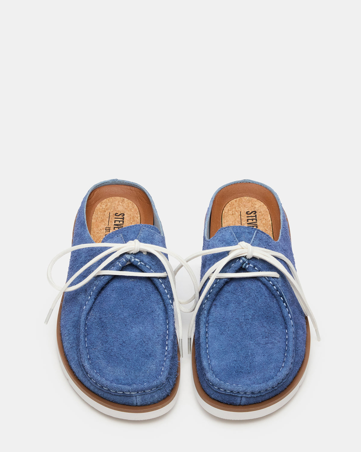 SAILOR Blue Slip-On Laces Footbed Men's Casual Shoe - Steve Madden