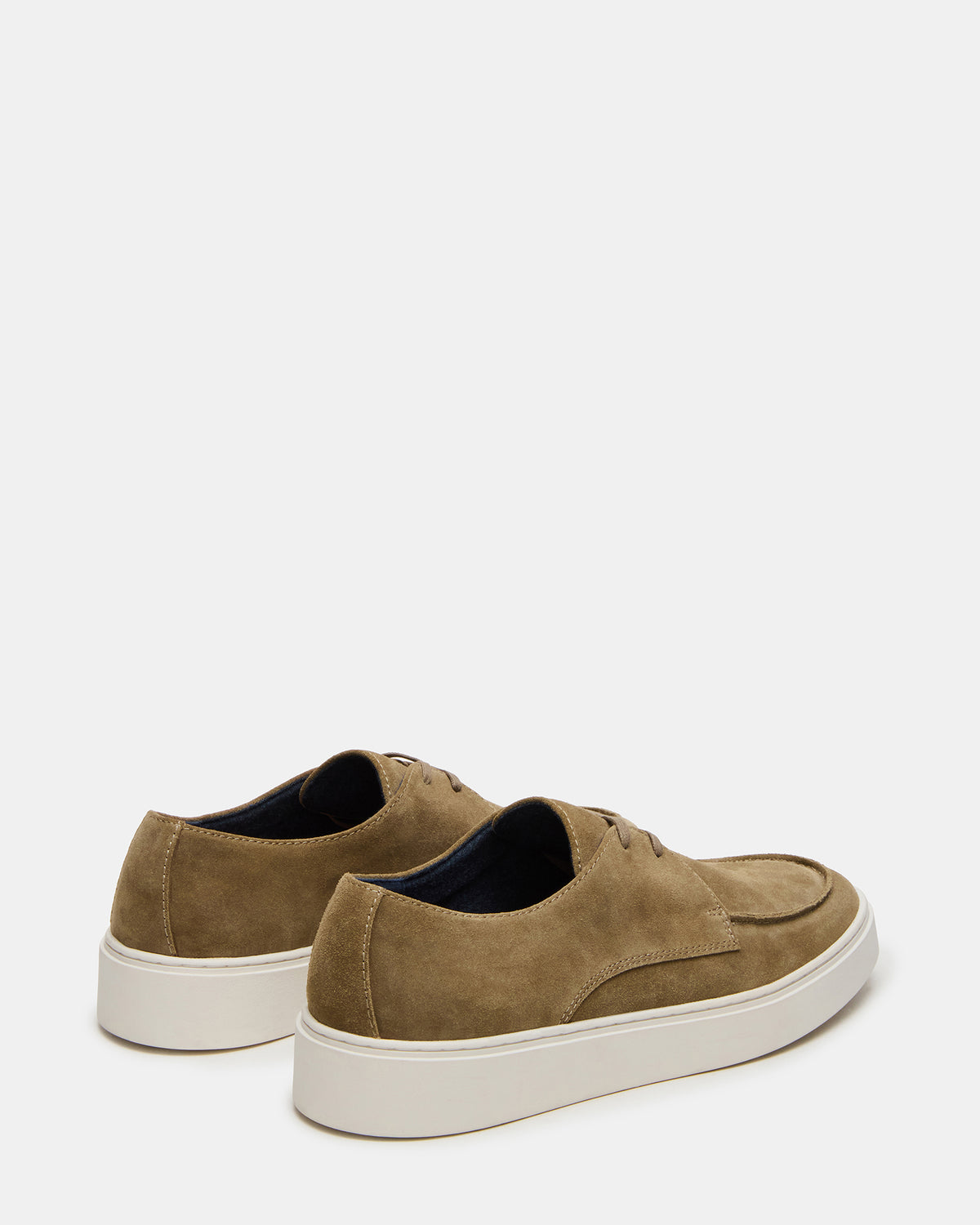 FRANKK Taupe Suede Lace-Up Men's Casual Shoe - Steve Madden